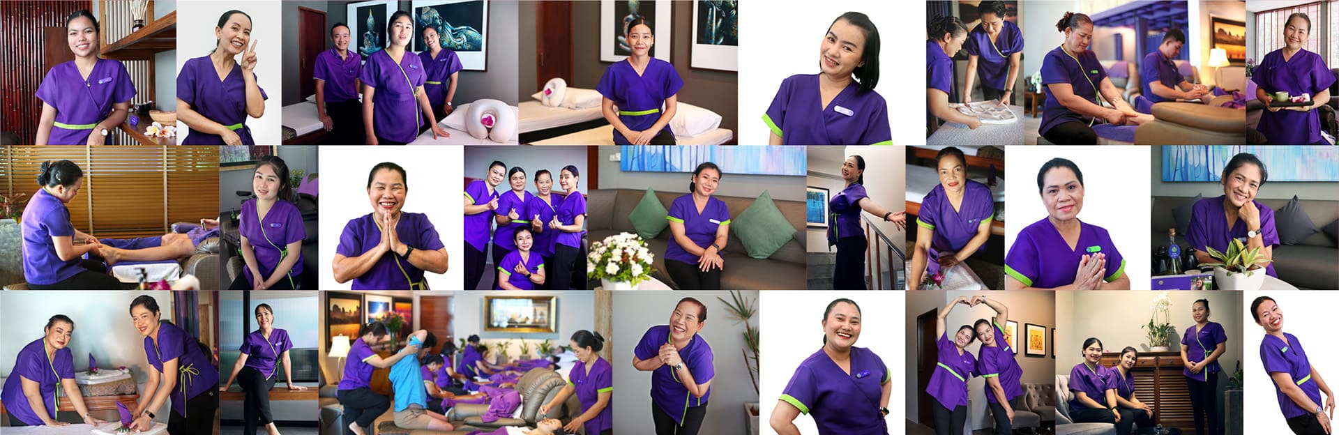 Interior view of Amla Massage & Spa treatment rooms and facilities